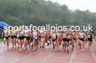 Girls Under-15s 2025 Northern Athletics Autumn Road Relays, Leigh, Lancashire. Photo: David T. Hewitson/Sports for All Pics